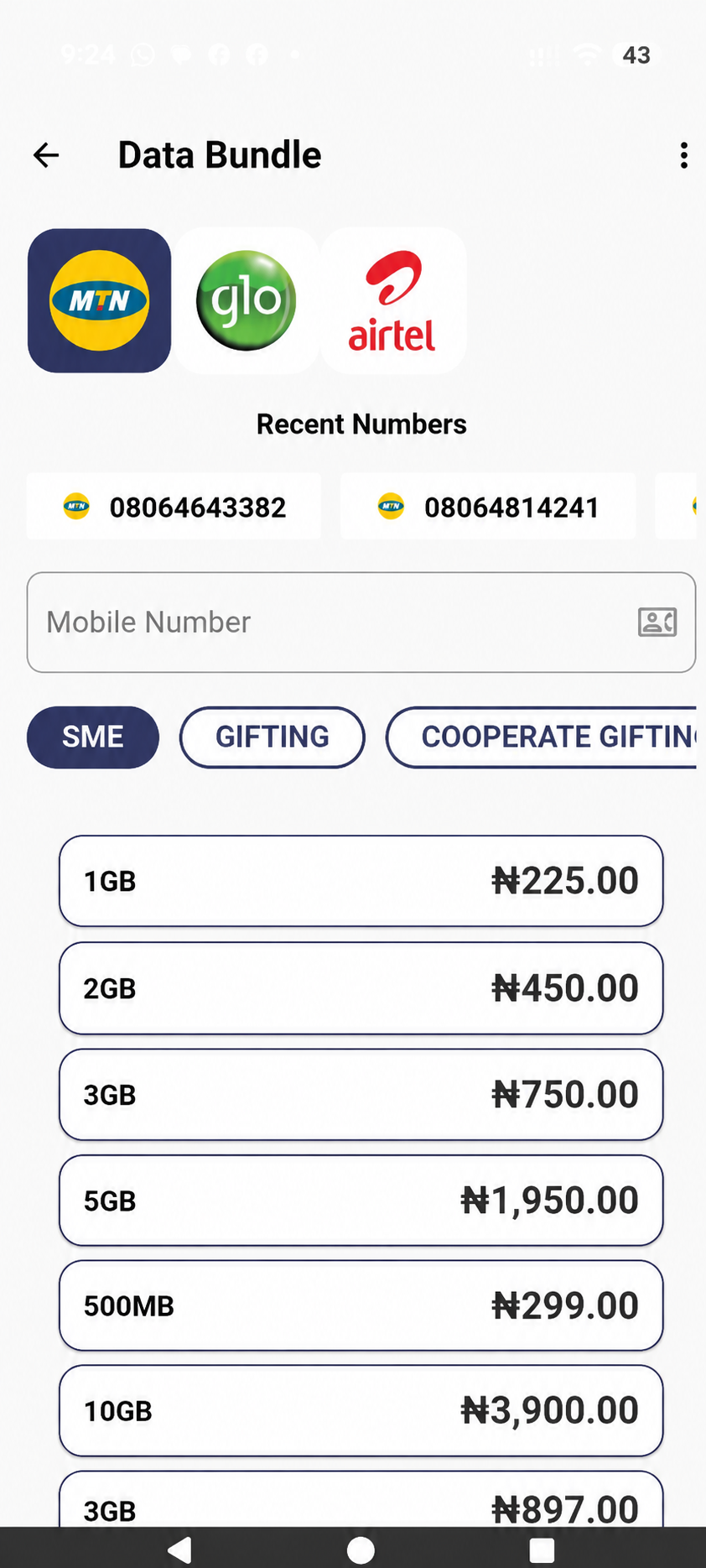 Hafsa Data dashboard screenshot 3