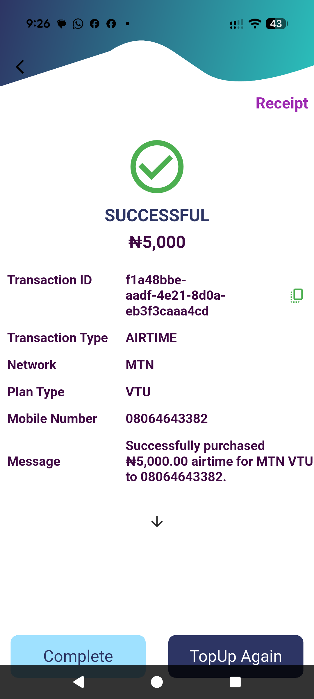 Hafsa Data dashboard screenshot 4